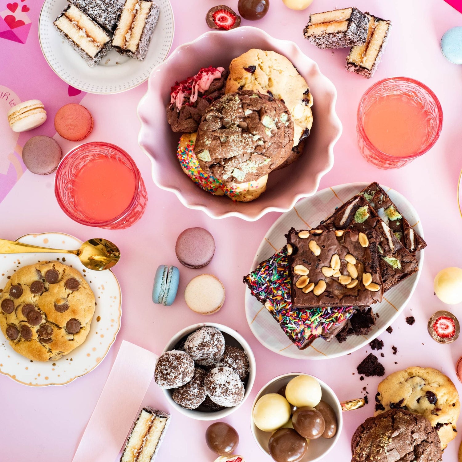Mixed treat boxes perfect for gifts medium regular size or large cookies brownies rocky road sugar cookies delicious sweet treats sweet tooth foodies mornington peninsula local 
