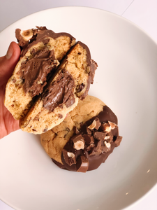 Chunky Chocolate Cookie - Hazelnut Nutella